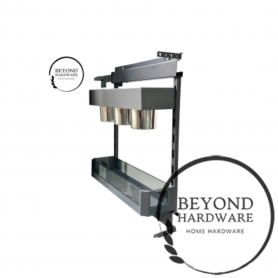 New arrival side pull out kitchen basket multifunctional basket with soft closing for kitchen use